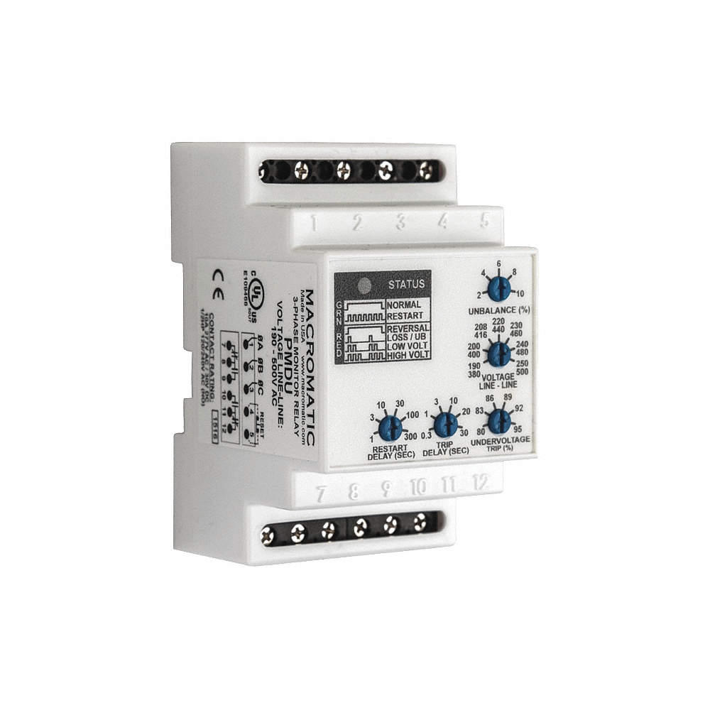 Protection phase monitor relays PDM macromatic