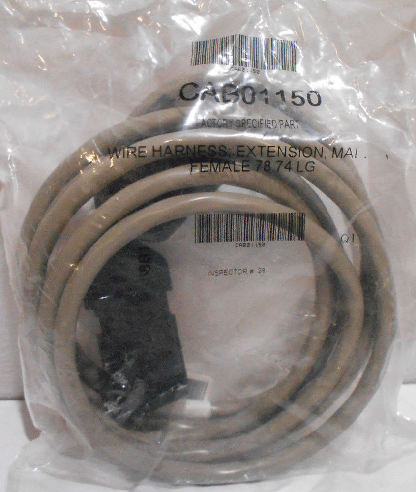 Wire harness extension male to female, large 78.74